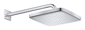 Tempesta 250 Cube верхний душ с кронштейном к стене, хром 26682000