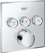 Grohtherm SmartControl Смеситель на 3 выхода, внешняя часть, хром 29149000