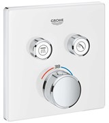 Grohtherm SmartControl Термостат для встраиваемого монтажа на 2 выхода, белая луна 29156LS0