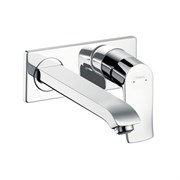Set HG Metris смеситель для раковины из стены (31086000+13622180) 31086000S
