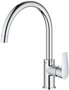 BauEdge Смеситель для кухонной мойки 207 мм, хром (замена 31367000) 31367001