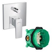 Set HG Metropol смеситель для ванны (32545000+01800180) 32545000S