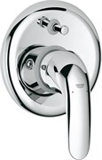 Euroeco Смеситель для ванны (внешняя и встраиваемая части), хром 32747000