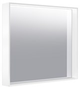 PLAN Зеркало с подсветкой 800x105х700 mm инокс мат 33097292500