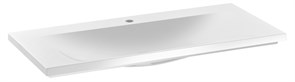 ROYAL REFLEX Умывальник из минерального литья 1000x490х30, для смесителей на 1 отверстие, с системой слива-перелива CLOU 34071311001