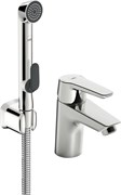 Saga смеситель для раковины с гигиеническим душем 3912F