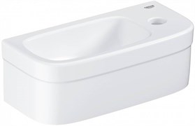 Euro Ceramic Компактная раковина 37 см, альпин-белый (36 шт пал - 126322) 39327000