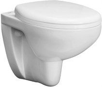 Bau Ceramic Унитаз подвесной безободковый, (без сиденья), альпин-белый 39427000