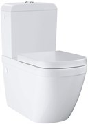 Euro Ceramic Унитаз напольный, комплект (бачок, набор креплений, сиденье Soft Close), альпин-белый 39462000