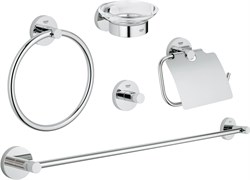 Essentials Набор аксес.(5 предметов), хром 40344001