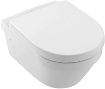 4694 HR01 ARCHITECTURA Комбипак (4694R001 Унитаз 370х530, подвесной, DirectFlush + 98M9C101 Сиденье для унитаза, Quick Release, SoftClosing) 4694HR01