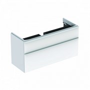 Geberit Smyle Square Шкафчик под раковину с двумя выдвижными ящиками, для раковины 120 см, высота 61.7 см, белый глянец 500.355.00.1