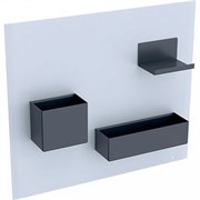 Комплект магнитной доски Geberit 449 x 388 x 75 мм, цвет: белый 500.649.01.2
