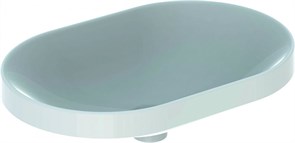 Geberit VariForm Раковина встраиваемая в столешницу эллиптической формы, 60х40 см, без отв. под смеситель, без отв. перелива 500.730.01.2