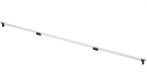 Advantix Vario (Visign SR4) Дизайн-вставка 300-1200 мм с компл. для монтажа и бок. накладками, белый, нержавеющая сталь, модель 4965.33 711887