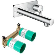 Set HG Talis S смеситель для раковины из стены (72111000+13622180) 72111000S