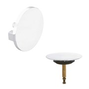 Multiplex Visign M5 комплект накладок к сливу-переливу Multiplex, модель 6162.01, белый 735883