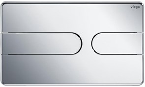 Prevista Панель смыва для унитазов Visign for style 23, пластик, хром, модель 8613.1 773052