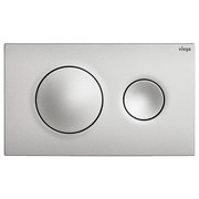 Prevista Панель смыва для унитазов, Visign for Style 20, пластик матовый хром, мод. 8610.1 773786