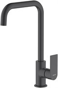 ЛИРА смеситель для кухни, матовый черный AQ1480MB