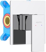 ЛИБРА смеситель для душа 1 режим (внешняя и скрытая часть) AQ1666CR