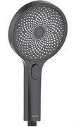 ОБЕРОН ручной душ Select 130 3 jet, матовый черный AQ2007MB