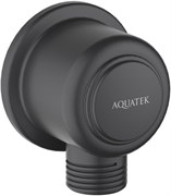 КЛАССИК шланговое подсоединение, матовый черный AQ2461MB