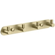 ЕВРОПА планка с 4 крючками, шлиф. золото AQ4123BG
