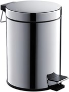 корзина для мусора с педалью, 5л, полир. хром AQ4991CR