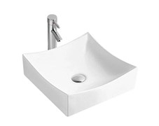 раковина 400*400*130 для установки на столешницу AQ5516-00