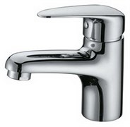 "PRAMEN" Смеситель для умывальника, монолитный, хром LM3306C