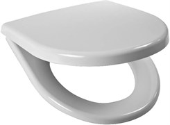 LYRA PLUS  крышка-сиденье с антибаком, петли сталь (к унитазу 2338 LYRA PLUS) 9338.0.300.063.1