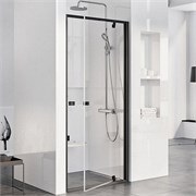 PDOP1-80 черный + транспарент, Pivot душевая дверь одноэлементная 03G40300Z1