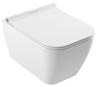 Rita унитаз подвесной, безободковый, с тонким сиденьем с микролифтом, Serel RT26SL
