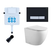 SET BW AQUATEK ЕВРОПА (смывной бачок AQUATEK INS-0000019+кнопка KDI-0000031+унитаз ЕВРОПА AQ1902-00 с тонким сиденьем soft-close) SET BW AQUATEK ЕВРОПА-031 3в1