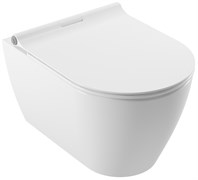 Sapphire унитаз подвесной, безободковый, с тонким сиденьем с микролифтом, Serel SP26SL