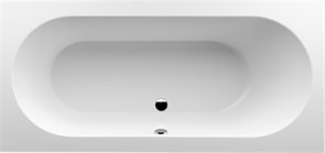 UBQ 199 OBE 2V-01 OBERON Duo Ванна 190x90, с ножками, белая, материал кварил Quaryl® UBQ199OBE2V-01