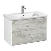 Ronda Модуль для раковины 800, бетон/белый матовый ZRU9303004
