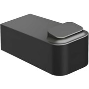 Крючок одинарный TD 110.20 черный X07P555