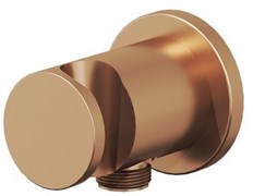 Настенный отвод для душа с держателем 706.60RGB РОЗОВОЕ ЗОЛОТО X07P708