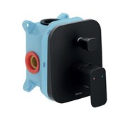 Смеситель настенный с переключателем TD F 065.20 для R-box черный X070158