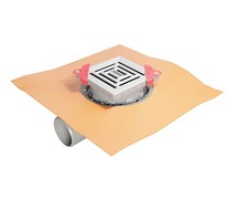 Точечный слив воды 10х10 см Huppe Master S матовый 47H0026000000005