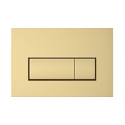 Root Square панель смыва, золото 740-2324