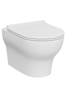 Подвесной безободковый SmoothFlush унитаз "Zentrum Round" (НУЖНА КРЫШКА 801-003-019) 7786B003-0075