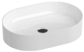 Умывальник CERAMIC 550 O SLIM белый XJX01155001