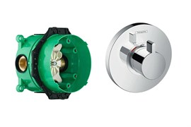 Set HG ShowerSelect S High flow термостатический смеситель для душа (15741000+01800180) 15741000S