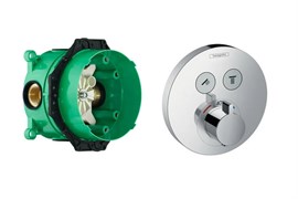 Set HG ShowerSelect S термостатический смеситель (15743000+01800180) 15743000S