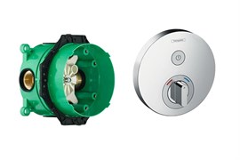 Set HG ShowerSelect S смеситель для душа (15747000+01800180) 15747000S
