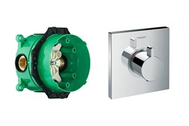 Set HG Select Highflow термостатический смеситель для душа (15760000+01800180) 15760000S