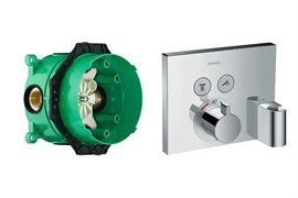 Set HG ShowerSelect термостатический смеситель (15765000+01800180) 15765000S